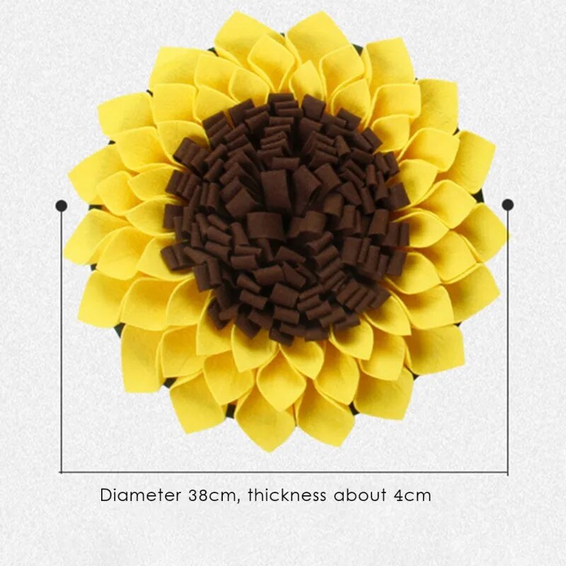 Sunflower Snuffle/Foraging Mat